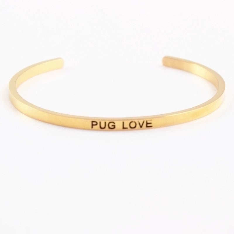 2 Pieces Casual Minimalist Letter 304 Stainless Steel Stainless Steel Bracelets In Bulk