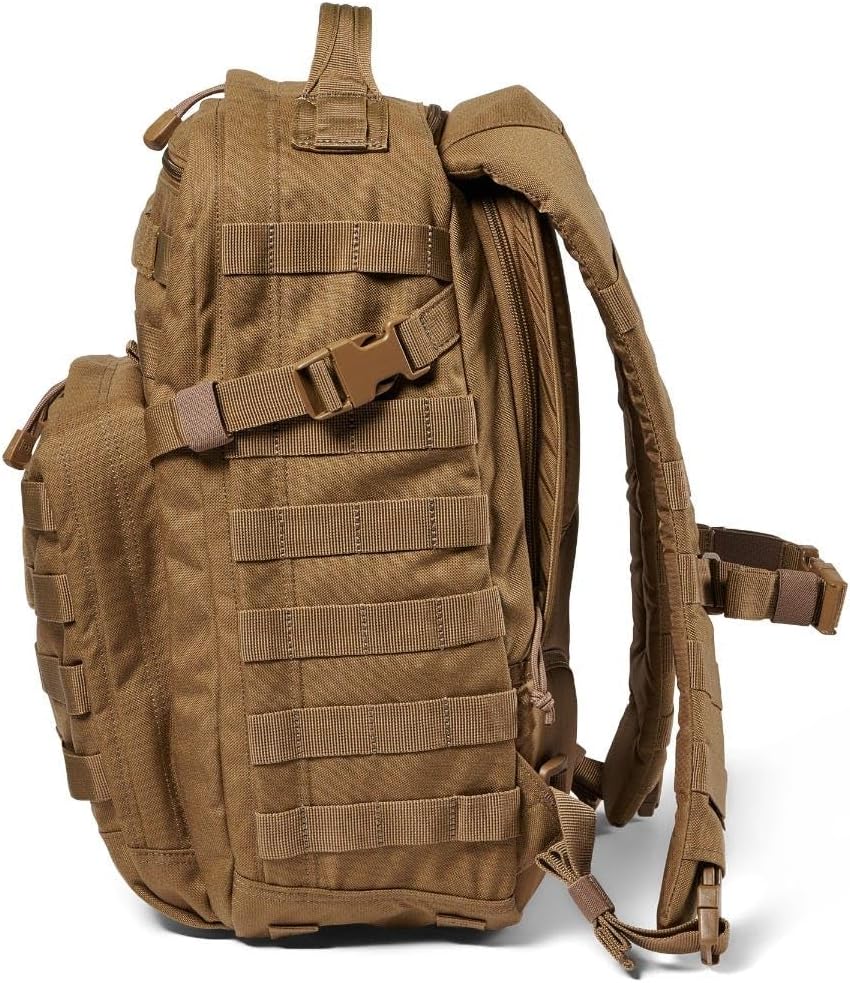 5.11 Tactical Backpack, RUSH 12 2.0 Military Survival Molle Backpack with Laptop Compartment, 24L, Style 56561ABR/56562ABR