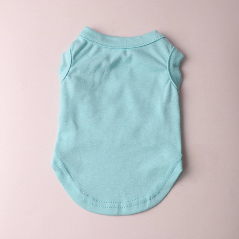 Casual Polyester Solid Color Pet Clothing