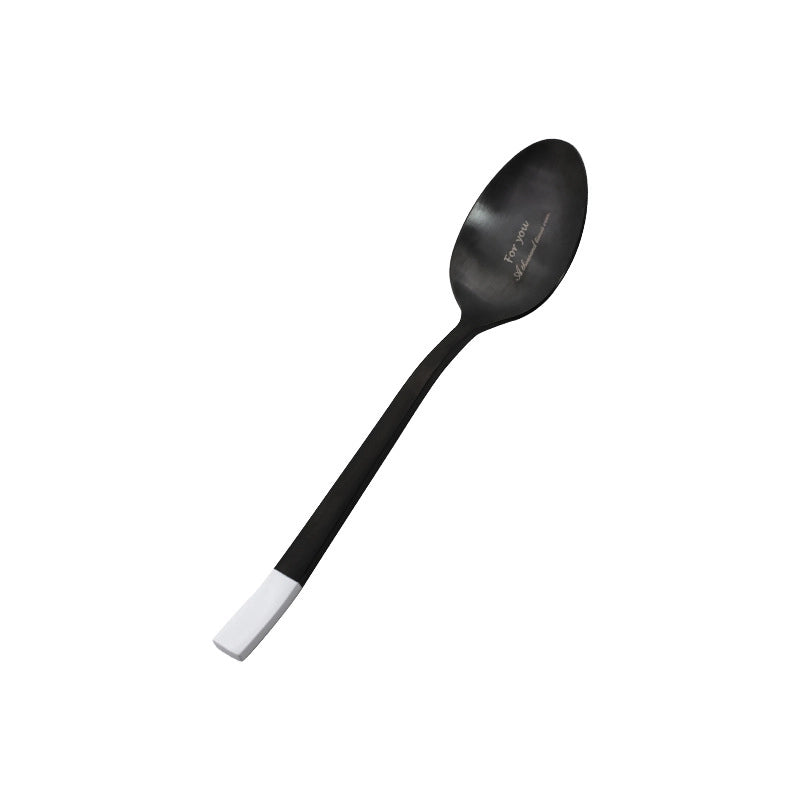 Casual Solid Color Stainless Steel Tableware