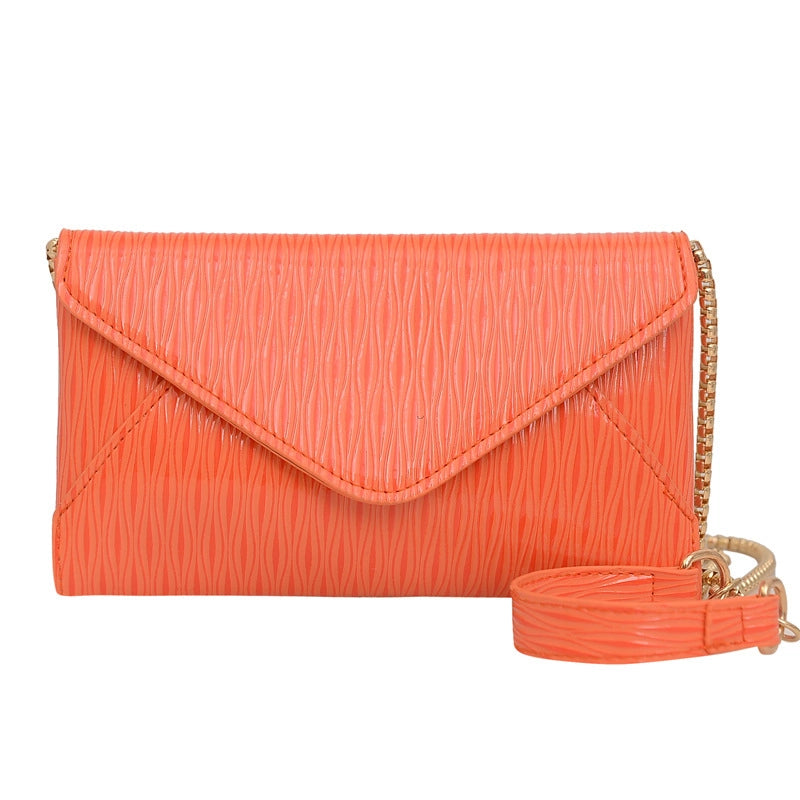 Women's Medium Pu Leather Solid Color Vintage Style Classic Style Flip Cover Envelope Bag