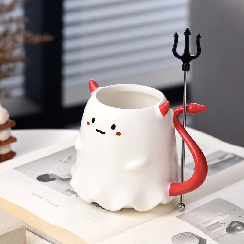 Halloween Casual Vacation Cartoon Ceramics Water Bottles 1 Piece