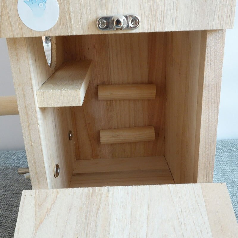 Wooden Birds Nest Box