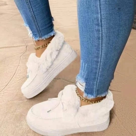 Women's Thick Sole Arch-Support Wool Boots