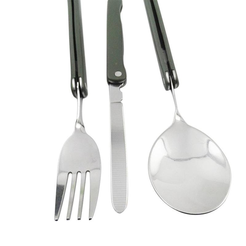 Camping Foldable Cutlery Set