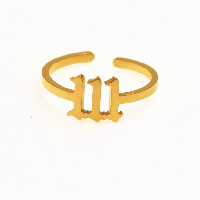 Lucky Angel Number Rings
