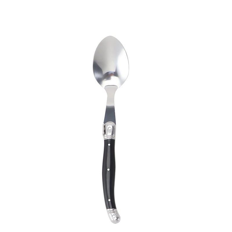Spot Stainless Steel Tableware ABS Plastic Handle Western-style Knife And Fork Spoon Steak Knife Household Knife And Fork Soup Spoon
