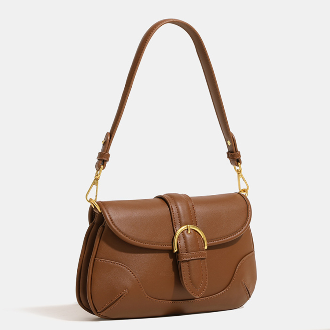 Retro  Textured Niche Underarm Saddle Messenger