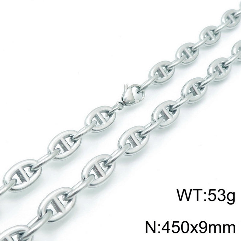 Titanium Steel 18K Gold Plated Fashion