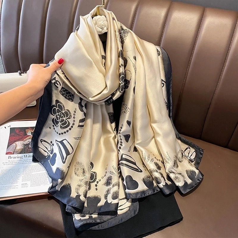 Fashion Silk Scarf (707 Main Color) Nhcj0164-707 Main Color