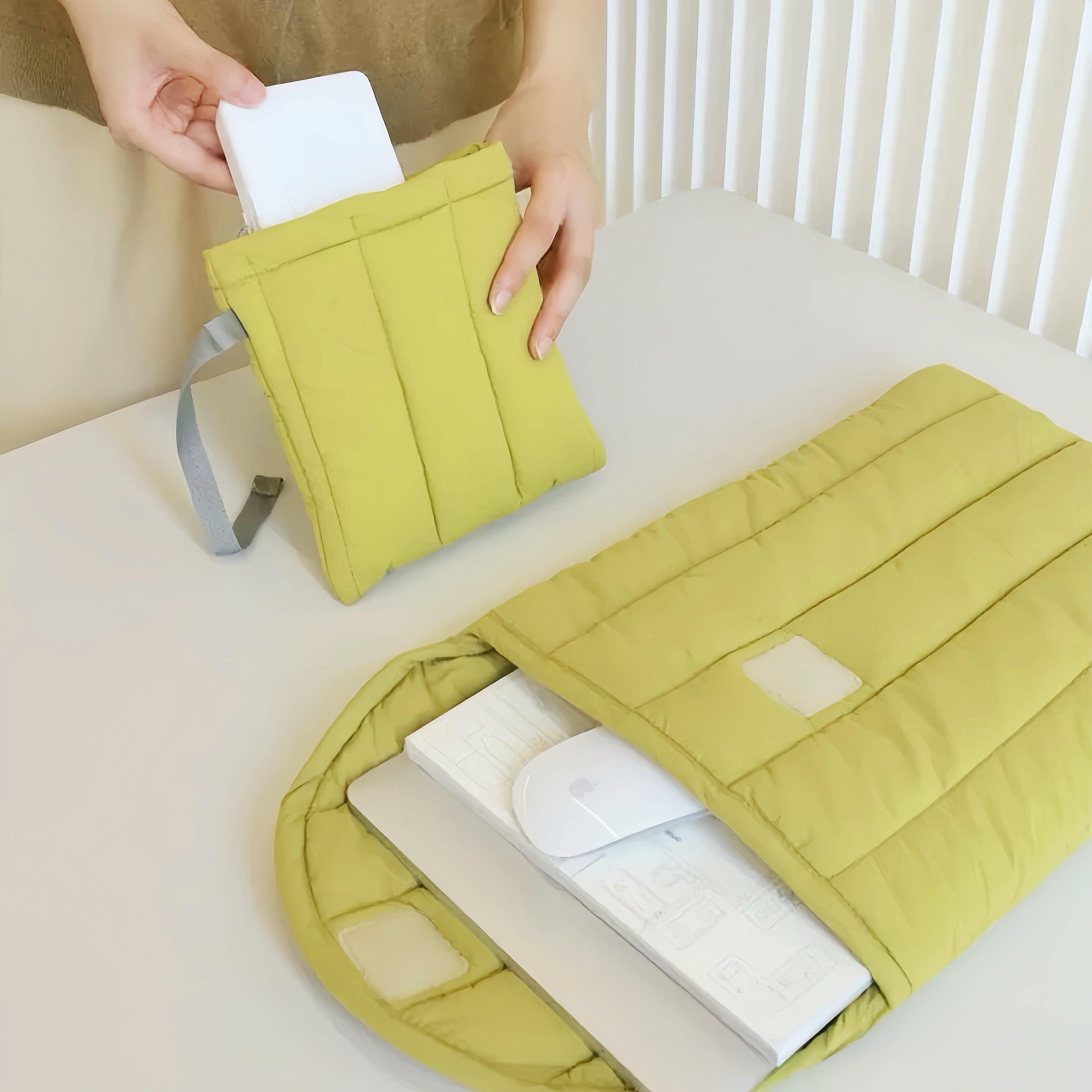 Puffy Cotton Laptop Sleeve