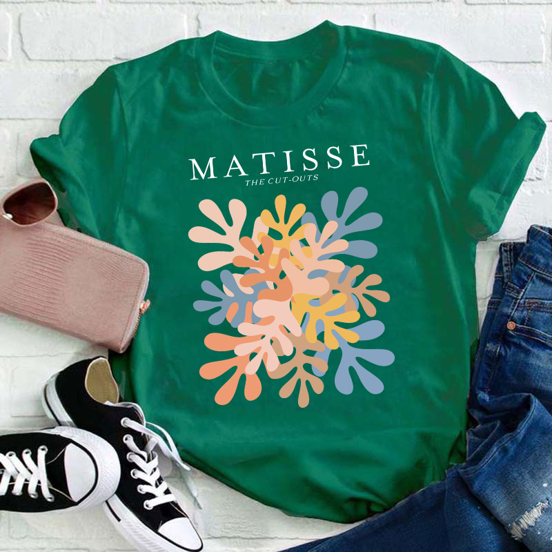 Matisse The Cut Outs Teacher T-Shirt