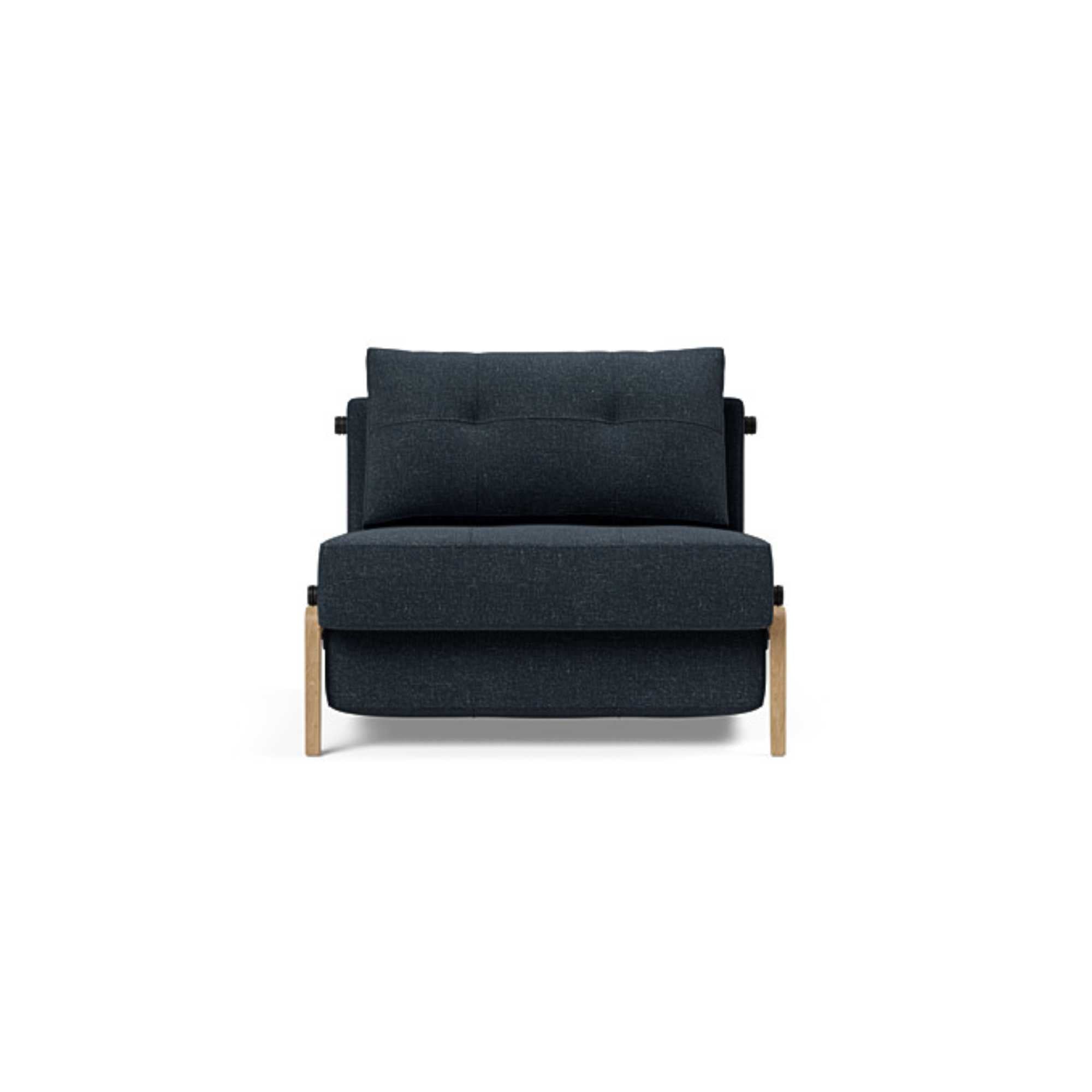Innovation Living Cubed 90 Wood Chair. 515 Nist Blue