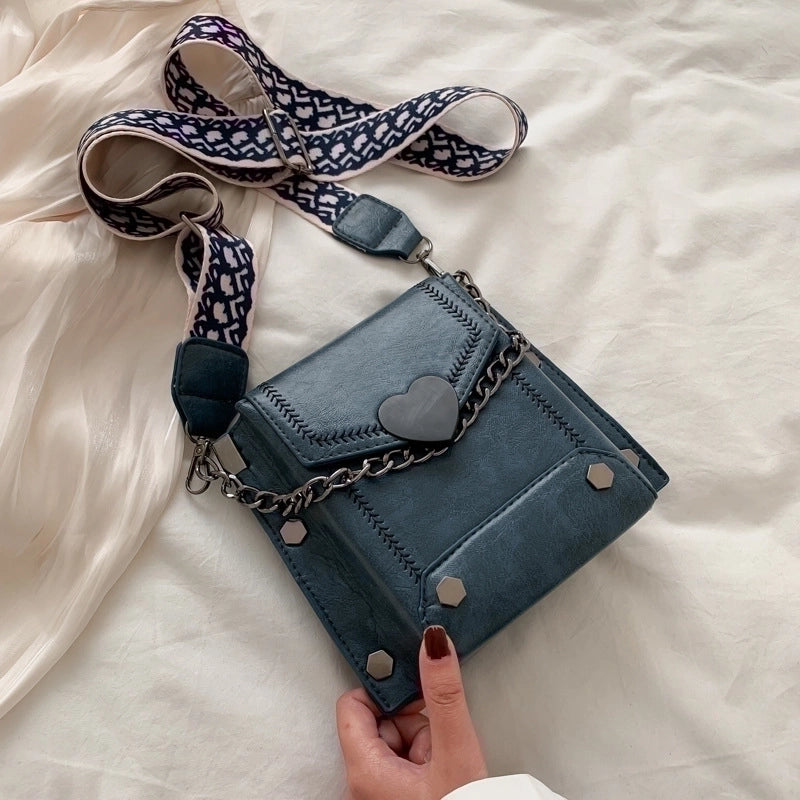 Women's Small Summer Pu Leather Vintage Style Handbag