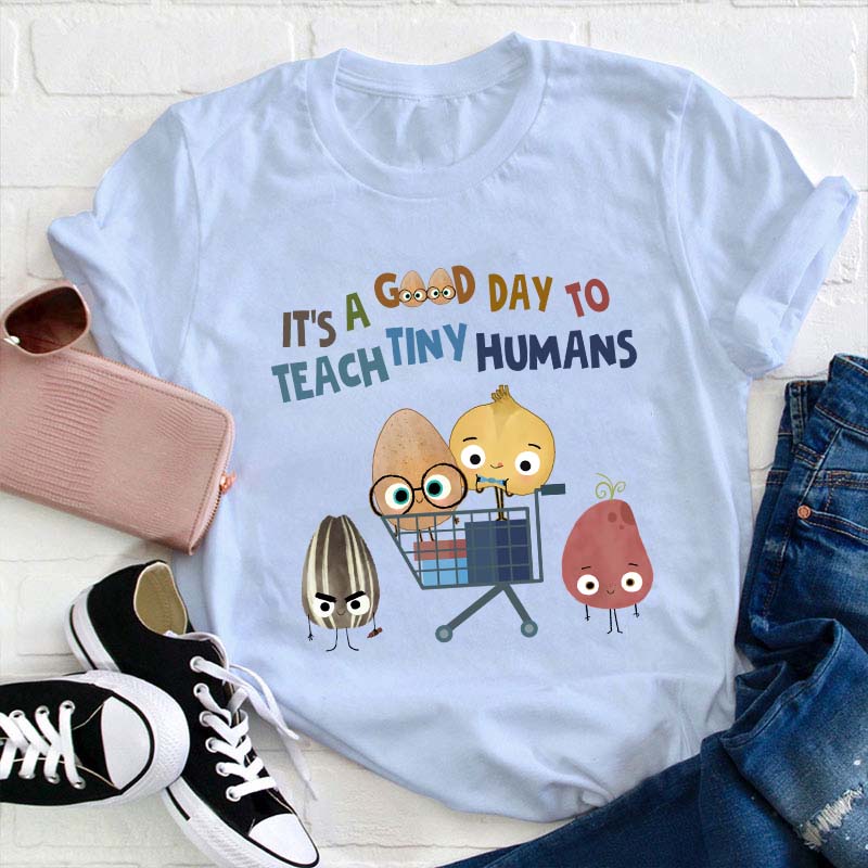 It's A Good Day To Teach Tiny Humans Teacher T-Shirt