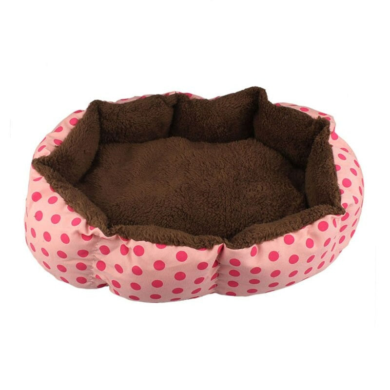 Warm Plush Pet Bed