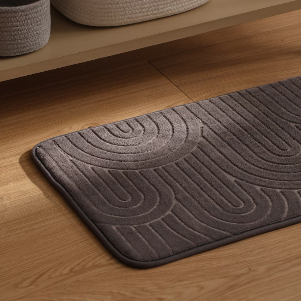 Concentric Arches Cashmere Bath Mat