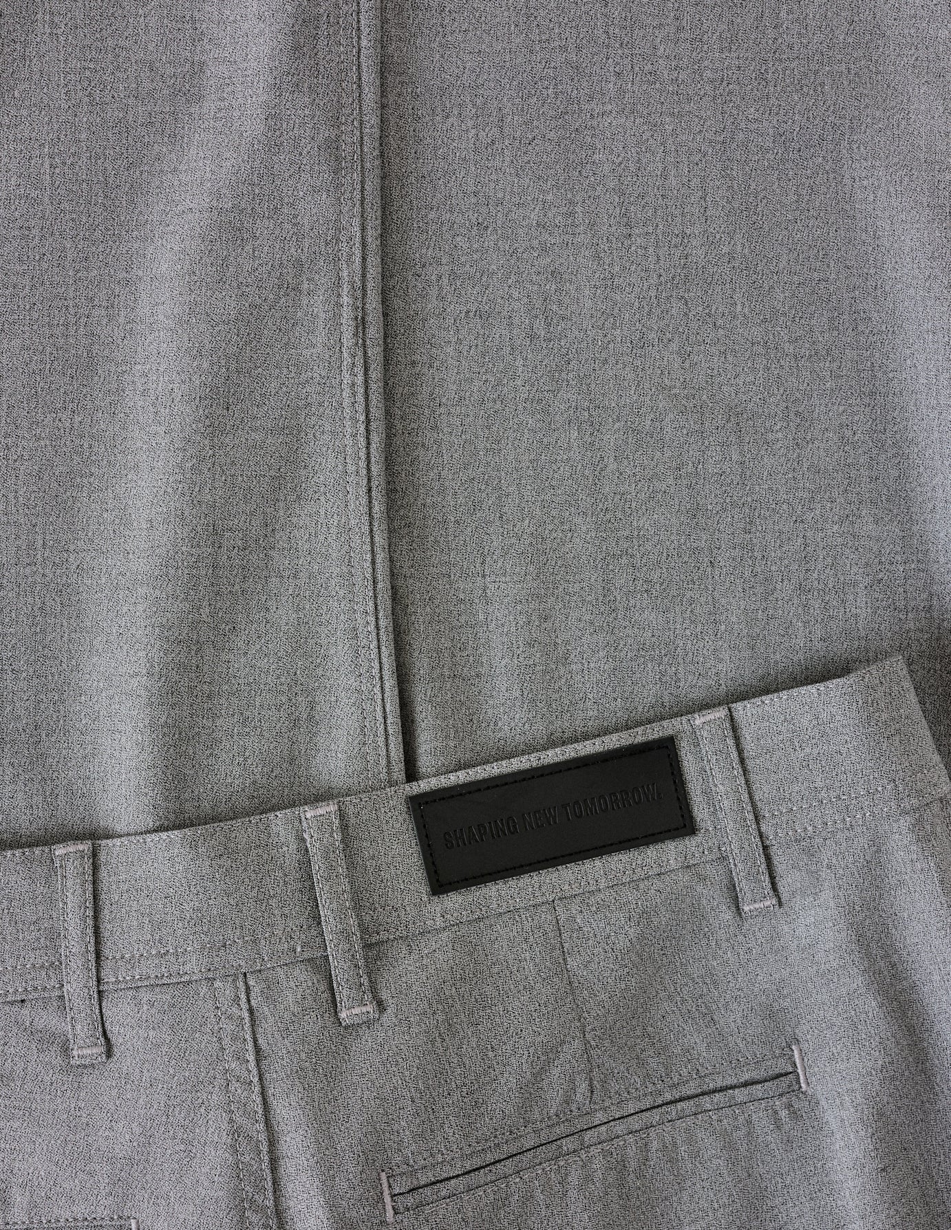 Tech Linen Pants Charcoal