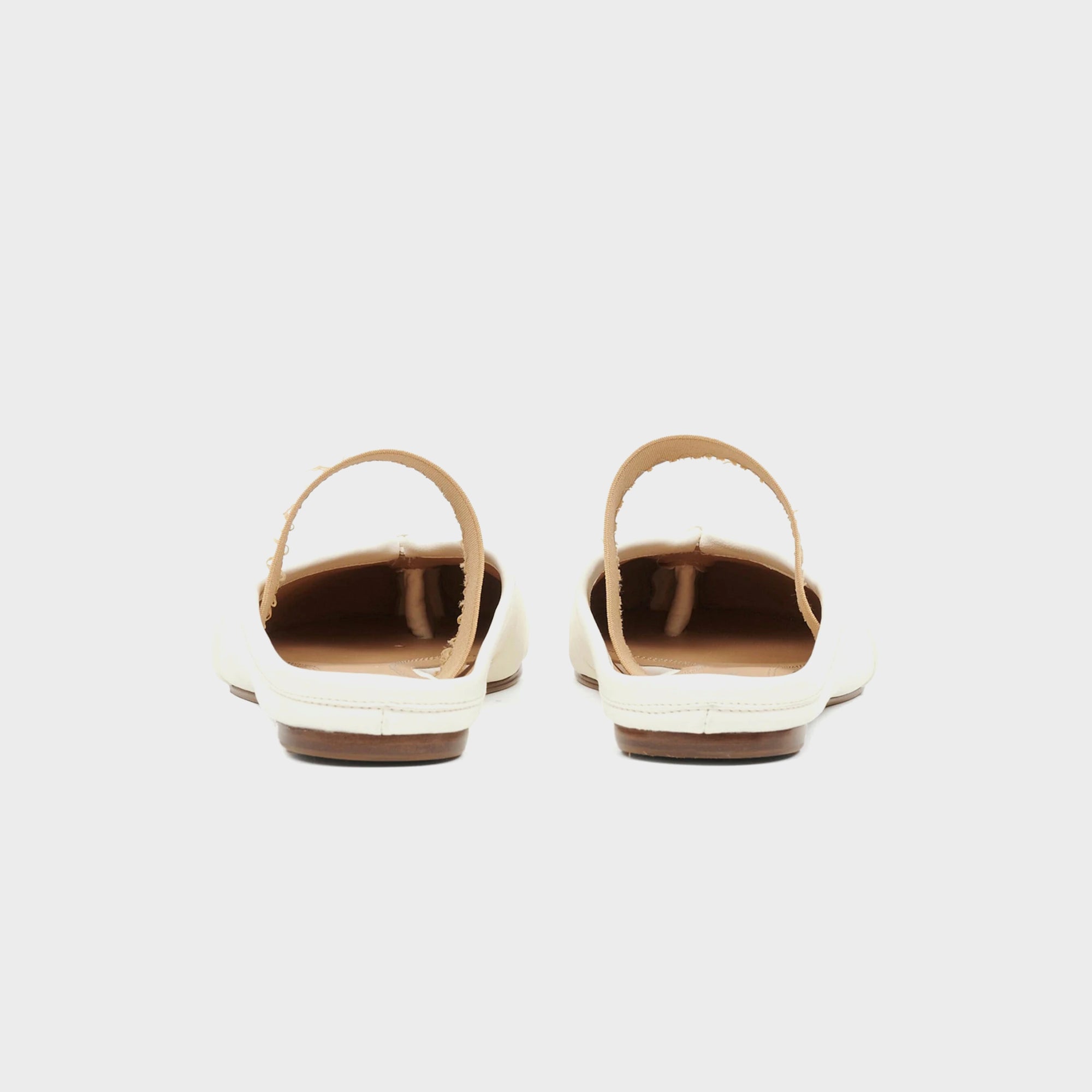 Maison Margiela Tabi Ballerina Mule Elastic Band - White