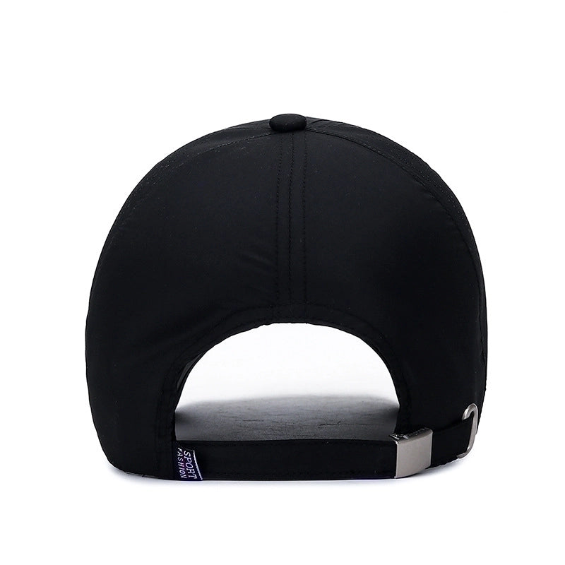 Unisex Minimalist Solid Color Curved Eaves Baseball Cap