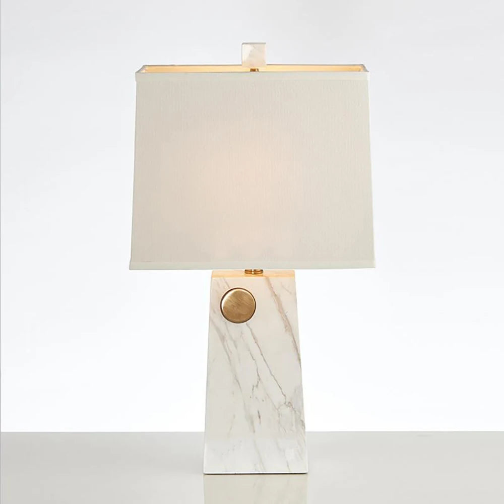 Nordic Opulence Luxury LED Marble Desk Lamp