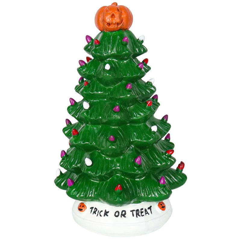 Halloween Colored lights Christmas Tree