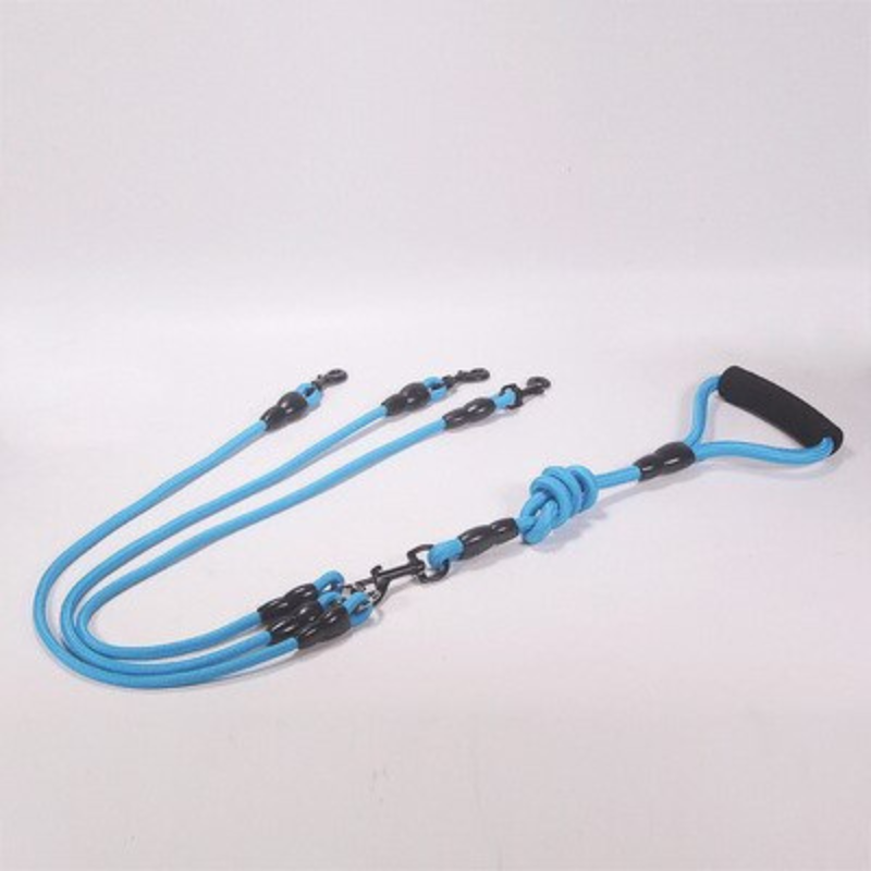 Nylon Rope Two Heads Dogs Leash