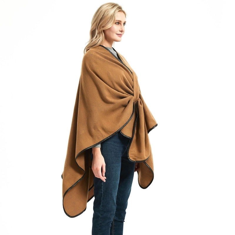 Women's Streetwear Solid Color Imitation Cashmere Acrylic Shawl