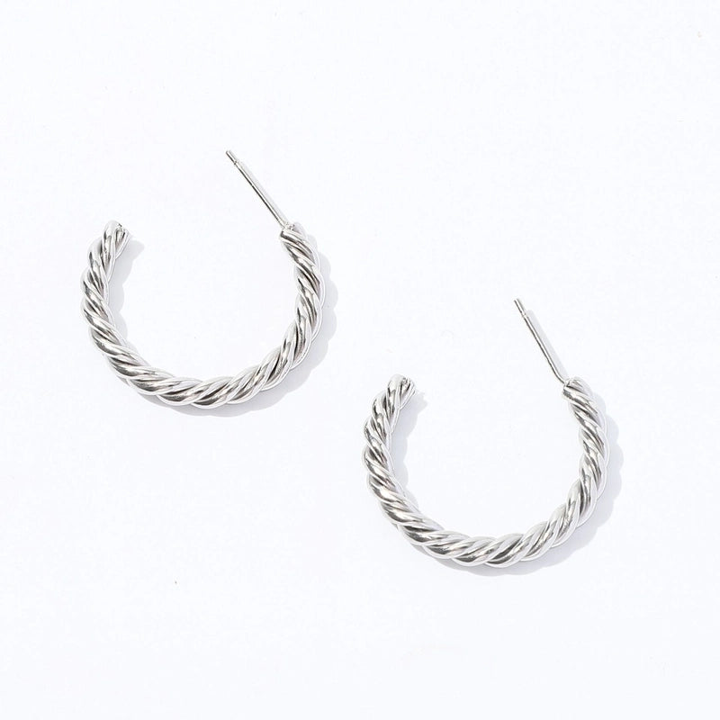 1 Pair Fashion Geometric Plating 201 Stainless Steel 18K Gold Plated Earrings