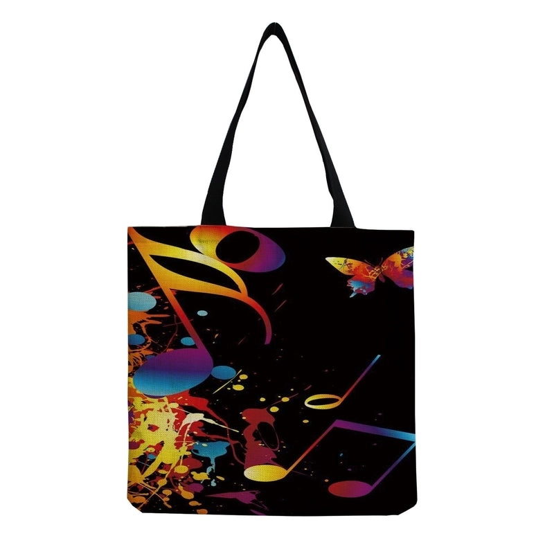 Unisex Fashion Starry Sky Butterfly Shopping Bags