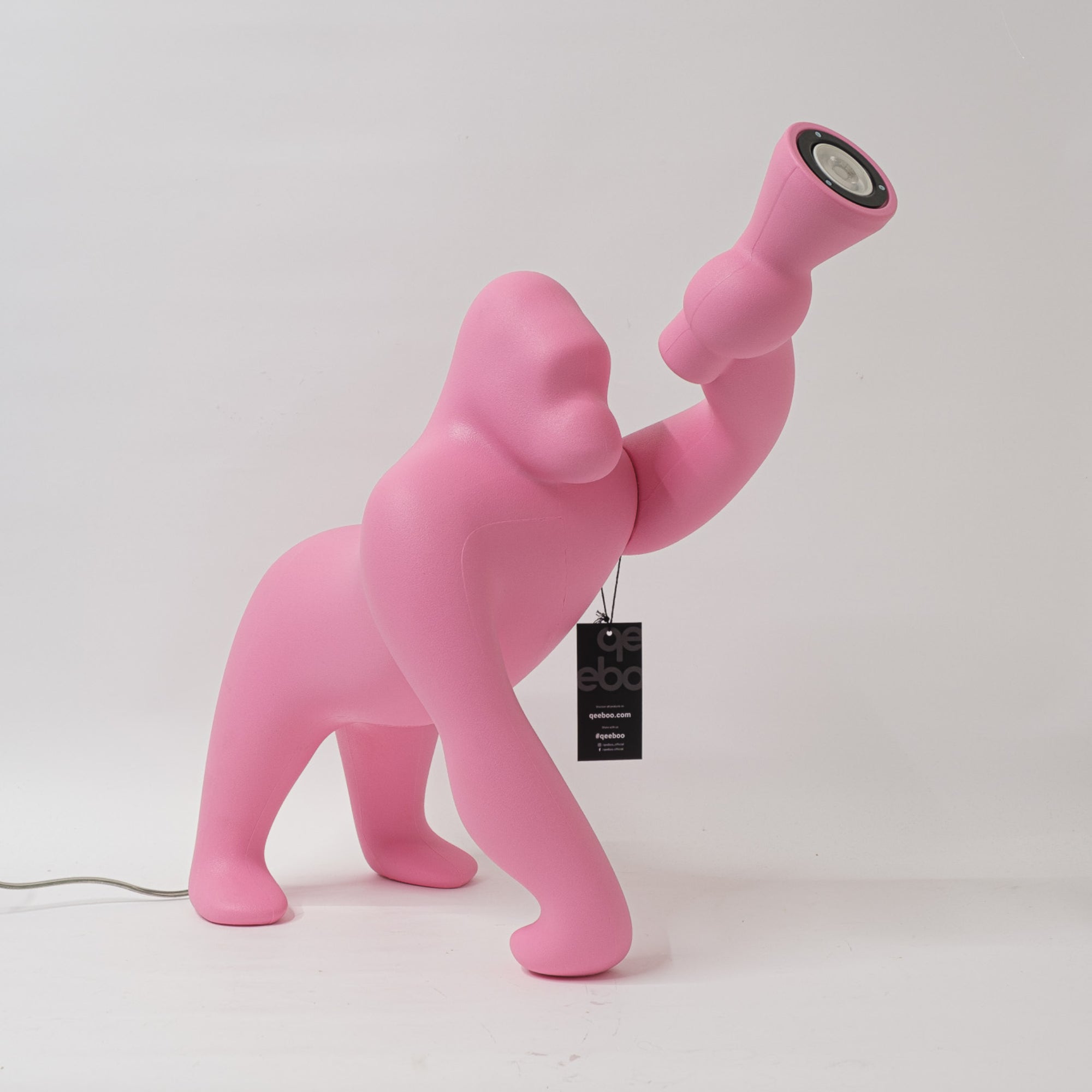 refurbished | Qeeboo Kong lamp XS. bright pink