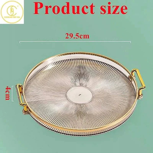 Multifunctional Round Storage Tray