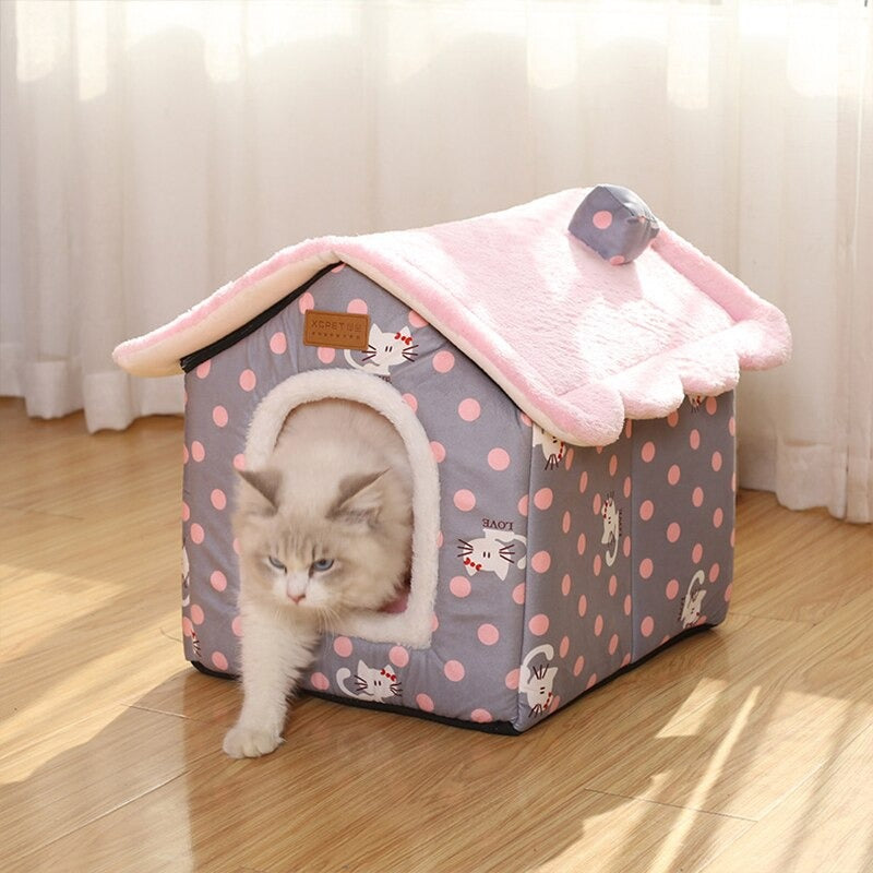 Cat Nest Removable Washable House
