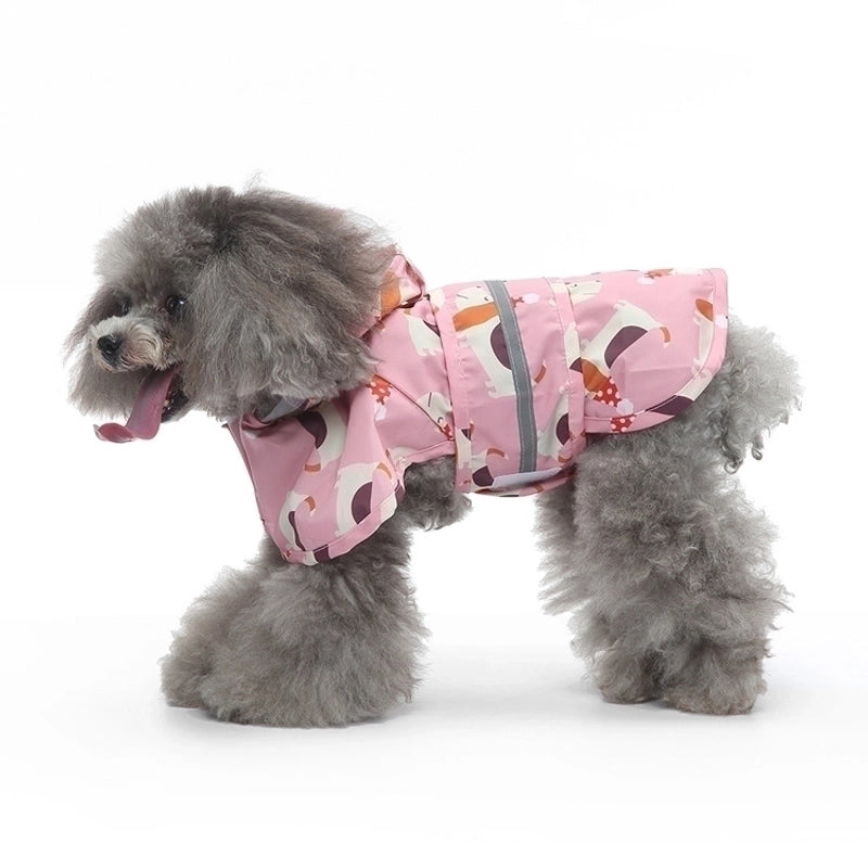 Supply Bath Duck Dog Raincoat Poncho Pet Raincoat Yellow Duck Bee Pet Poncho