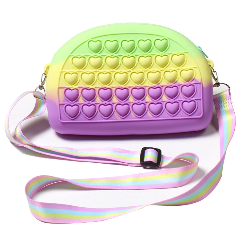 Kid's Small Silica Gel Cute Coin Purse