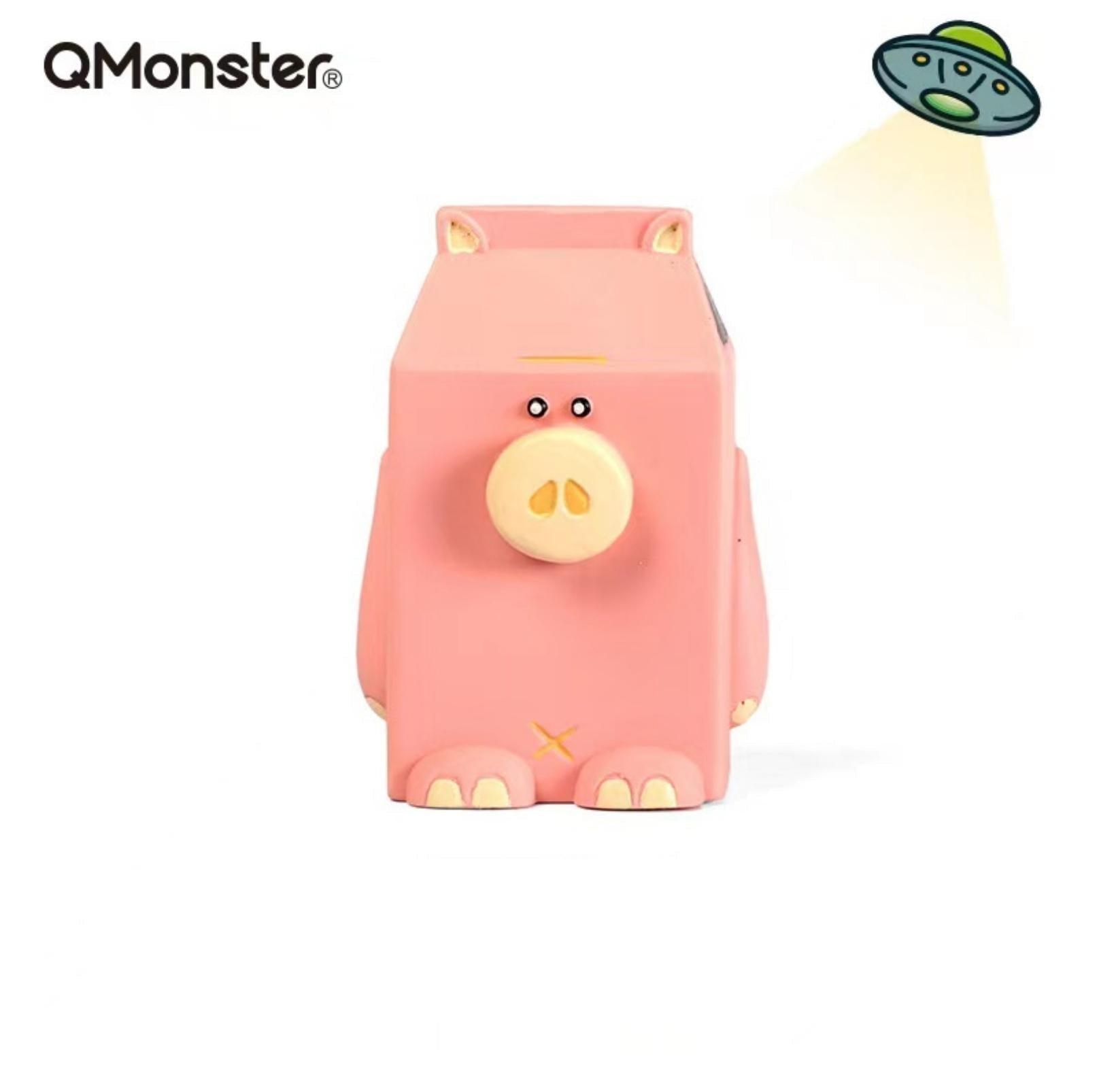 Q-Monster Latex Dog Toy Chewing and Sounding - Box Friend Boredom Buster