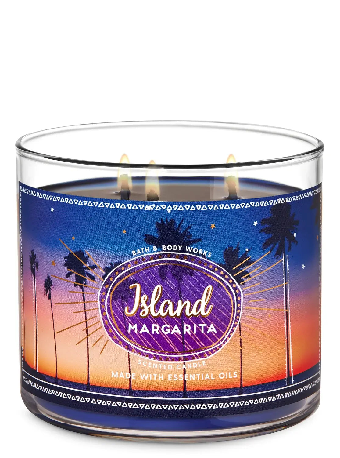 Bath & Body Works Island Margarita 3-Wick Candle