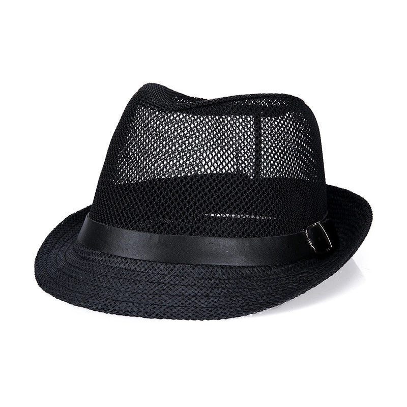 Women's Minimalist Solid Color Crimping Fedora Hat