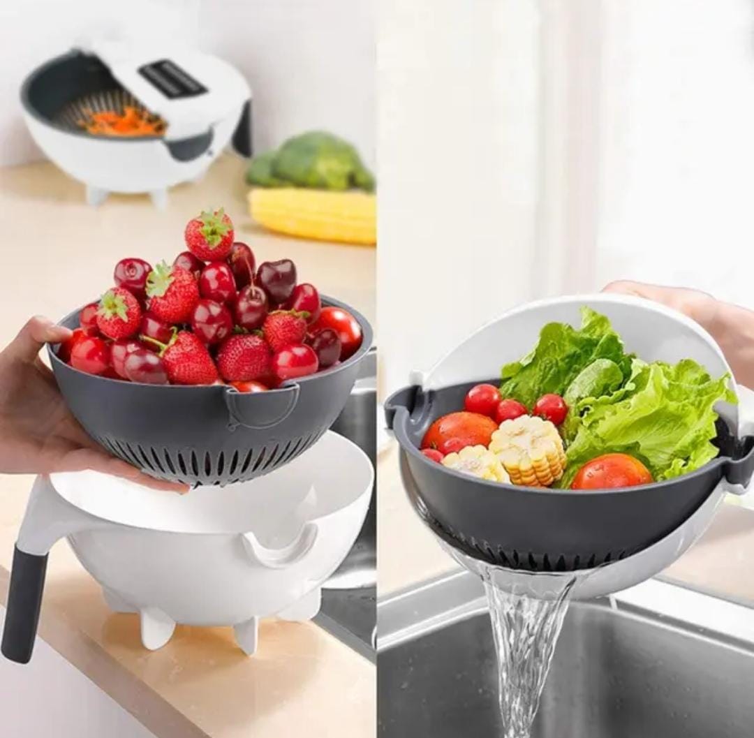MULTIFUNCTIONAL 9 IN 1 VEGETABLE CUTTER