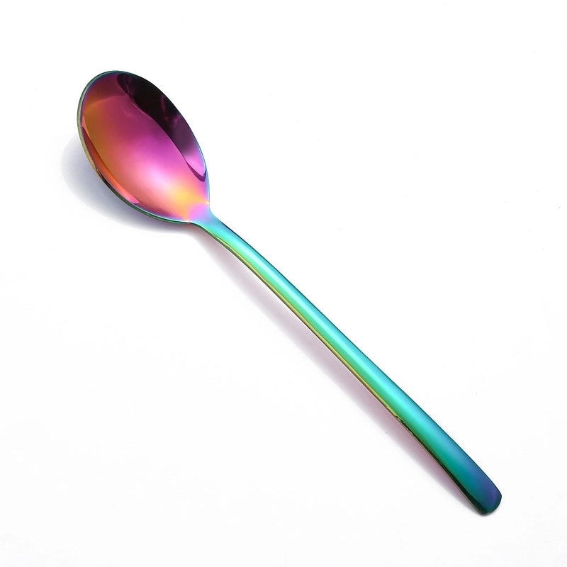 Casual Solid Color Stainless Steel Tableware