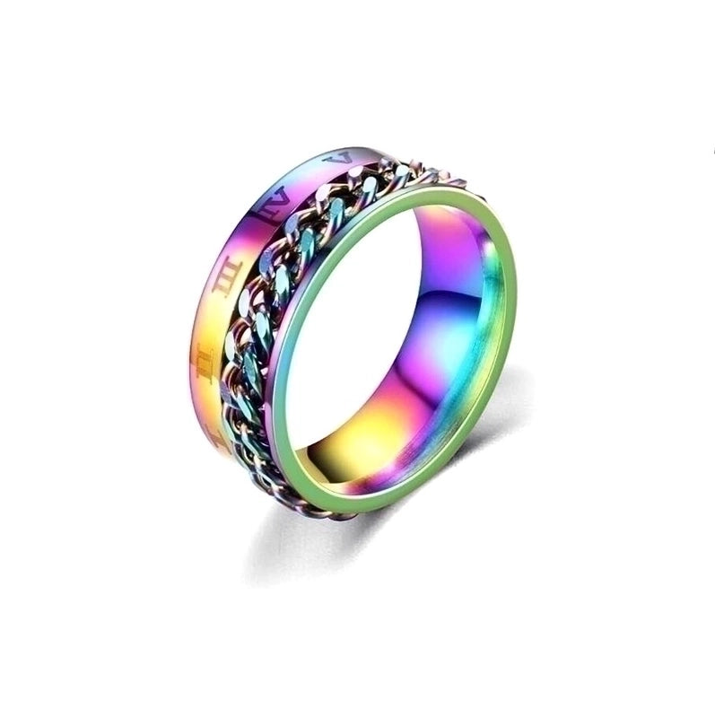 Fashion Titanium Steel No Inlaid Carving