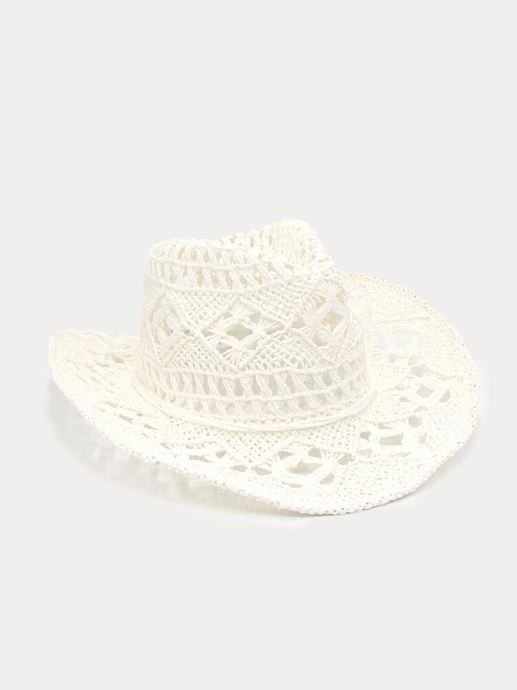 Breathable Hollow Woven Straw Hat