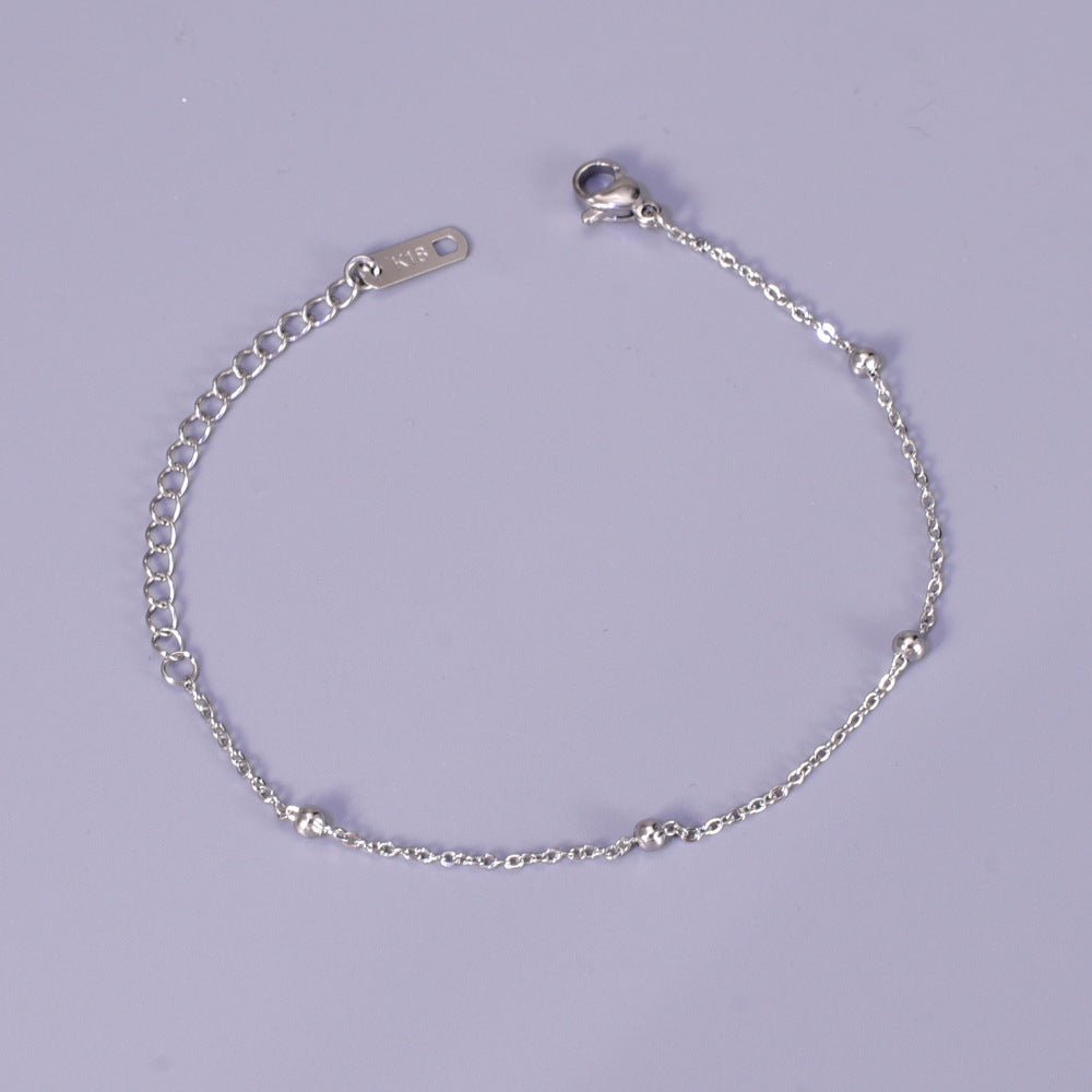 Unisex Heart Anklets