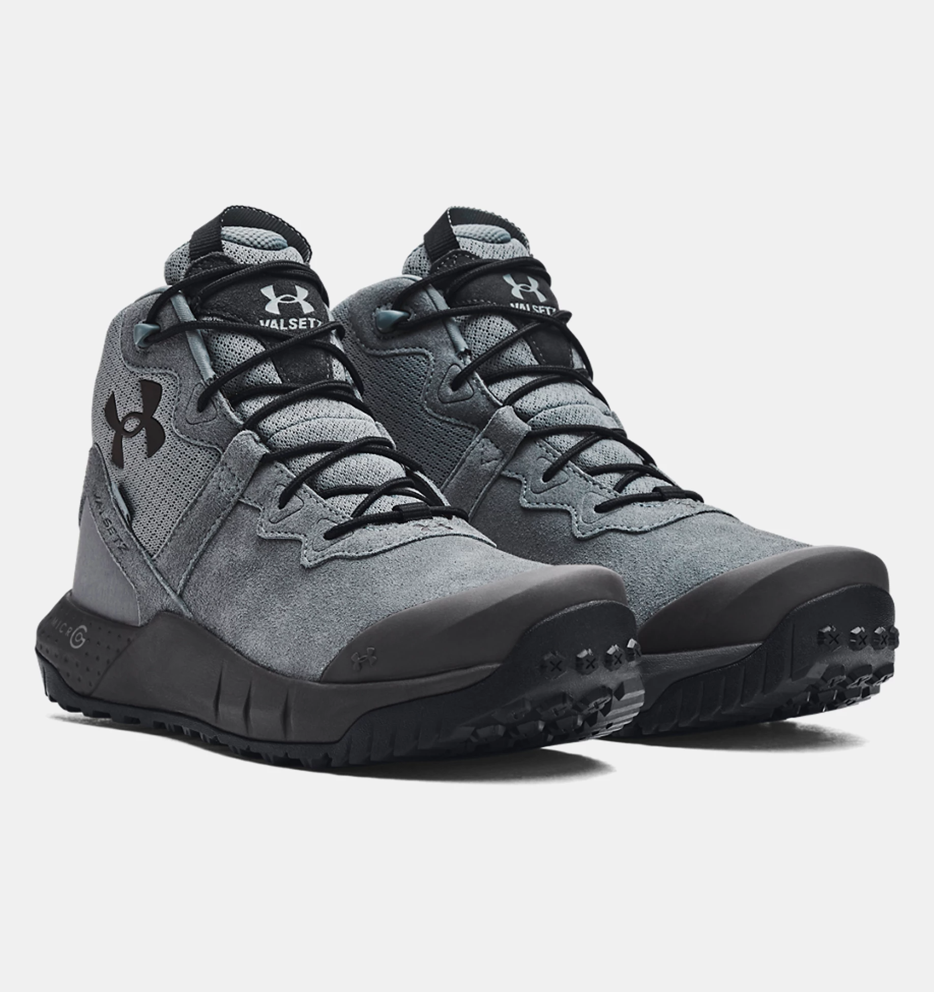 Botas tácticas de piel impermeables UA Micro G® Valsetz Mid para hombre