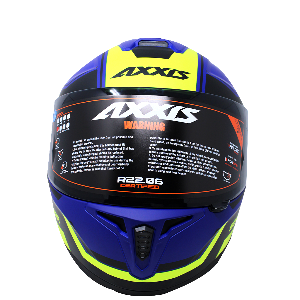 Casco Integral Axxis Draken Azul