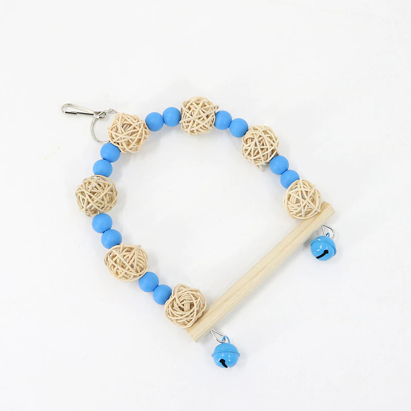 Wooden Swinging Bird Toy