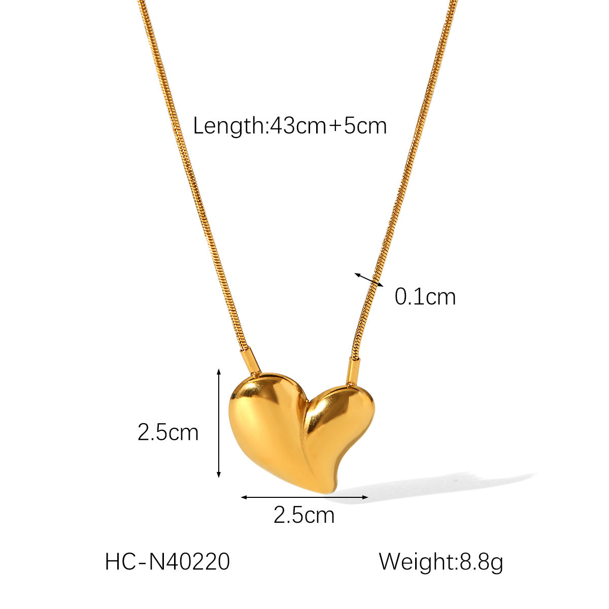 Titanium Steel Necklace Can Be Opened Pendant Love Letter Necklace Couple Necklace Stainless Steel Clavicle Chain Jewelry