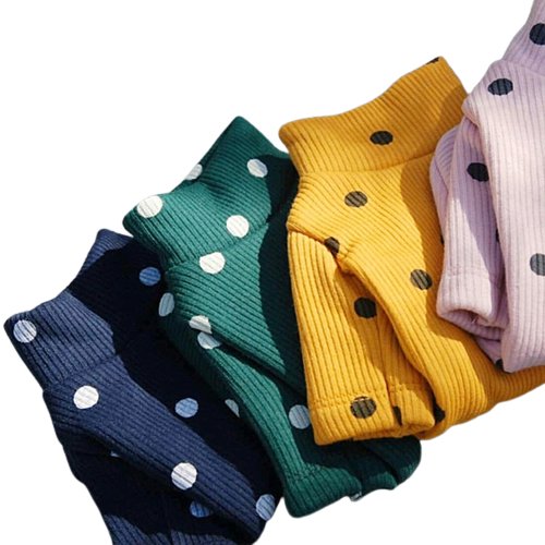 Polka Dot Cotton Jumper