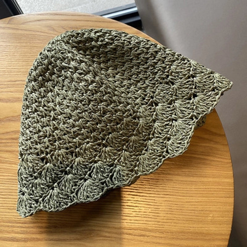 Women's Vacation Minimalist Bow Knot Big Eaves Sun Hat
