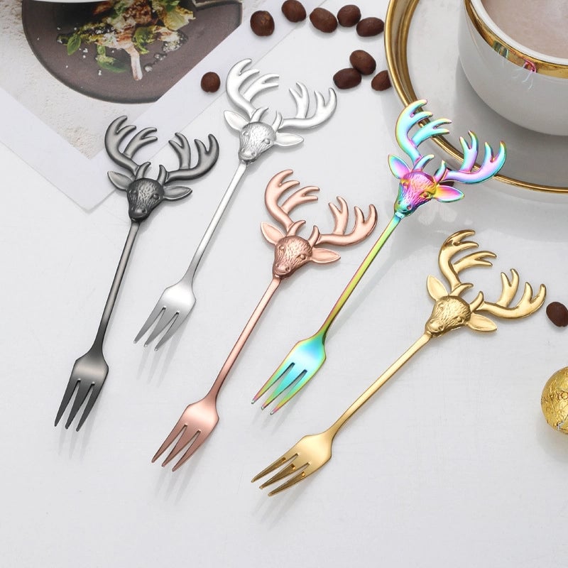 Casual Animal 304 Stainless Steel Spoon 1 Piece